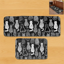 2 Pc Kitchen Floor Mat Set