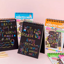 Rainbow Art Scratch Paper Book