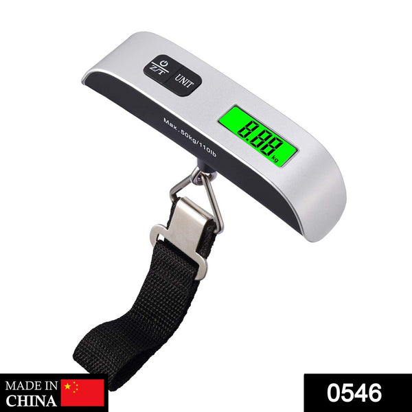 Digital hanging luggage scale portable