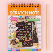 Rainbow Art Scratch Paper Book