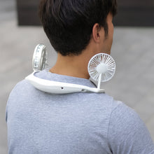 USB Rechargeable Wearable Neckband Fan