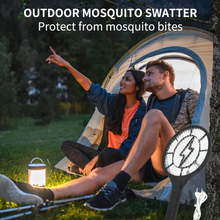 Rechargeable Electric Mosquito Killer Racket with Cable