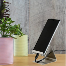 Stainless Steel Universal Mobile & Tablet Stand Holder - (1 Pc)