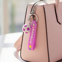Cute Silicone 3D Key Chain with Metal Hook & Strap (Pack of 1)