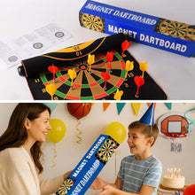 Magnetic Roll-Up Dartboard Game - (12-inch / Set)