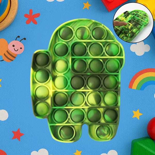 Premium Astronaut Silicone Pop It Fidget Toy 