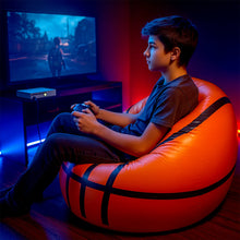 Foldable Sofa, Cartoon Style Inflatable Folding Chair, Ball Chair, Inflatable Sofa for Adults, Kids size (110cm x 85cm)