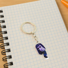 Micro Cartoon Face Keyring